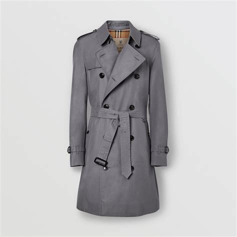 burberry coat grey